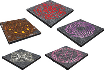 WarLock Tiles: Summoning Circles - Modular Terrain Tiles for Immersive RPG Gaming and Magical Rituals WZK16507