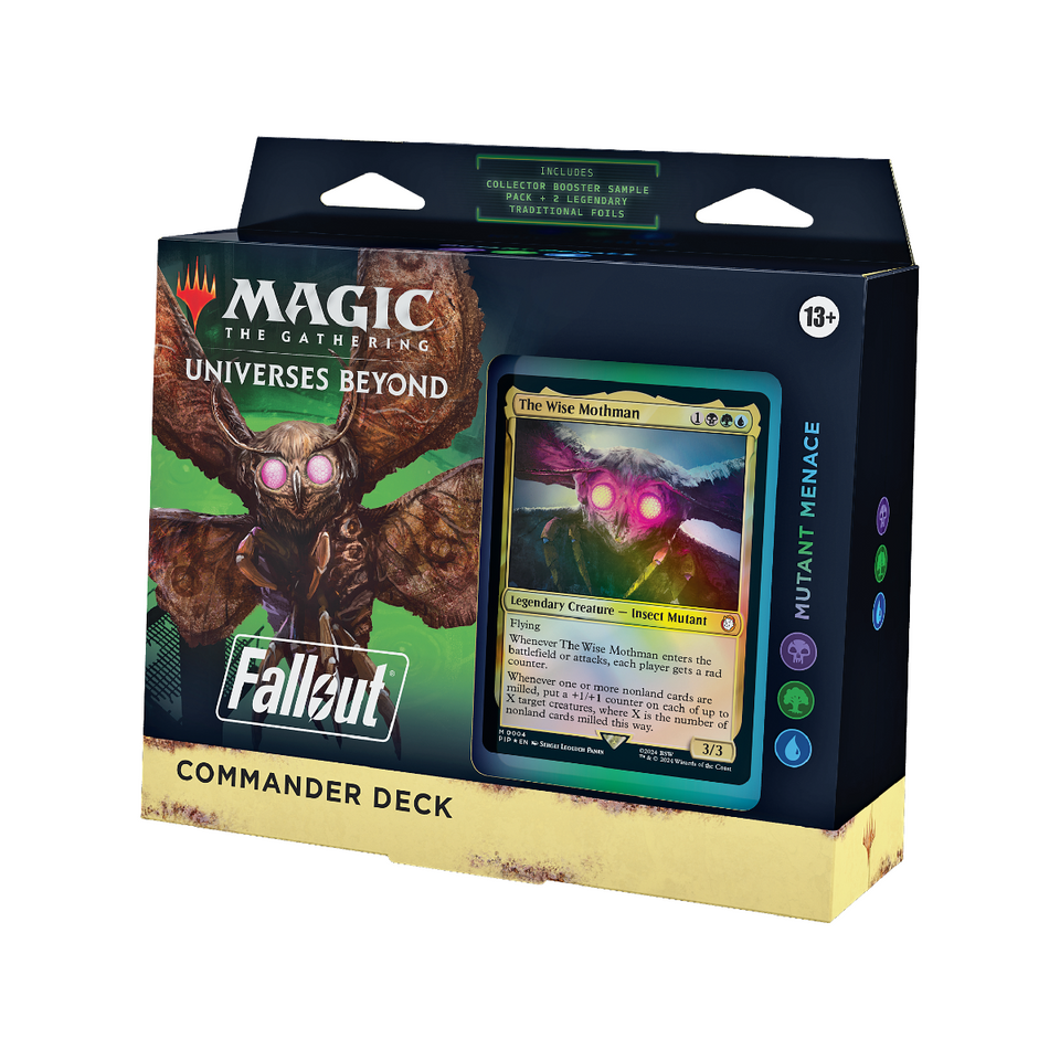 magic fallout booster box Amazon.com: Magic: The Gathering - Fallout Collector Booster Box main image 1