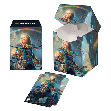 Collectors Concept Deck Box Mit Seitenfenster – Für 100+ Karten, Magnetischer Deckel, PU-Leder – Perfekt Für Magic, Commander & Sammelkarten