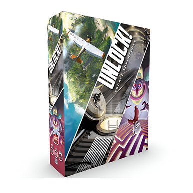 Asmodee | Space Cowboys | Unlock - Professor Nosides Tier-O-Mat | Gioco di Famiglia | Puzzle | 1-6 Giocatori | dai 10+ Anni | 60 Minuti | Tedesco : Goyat, Vincent, Koch, Jeremy