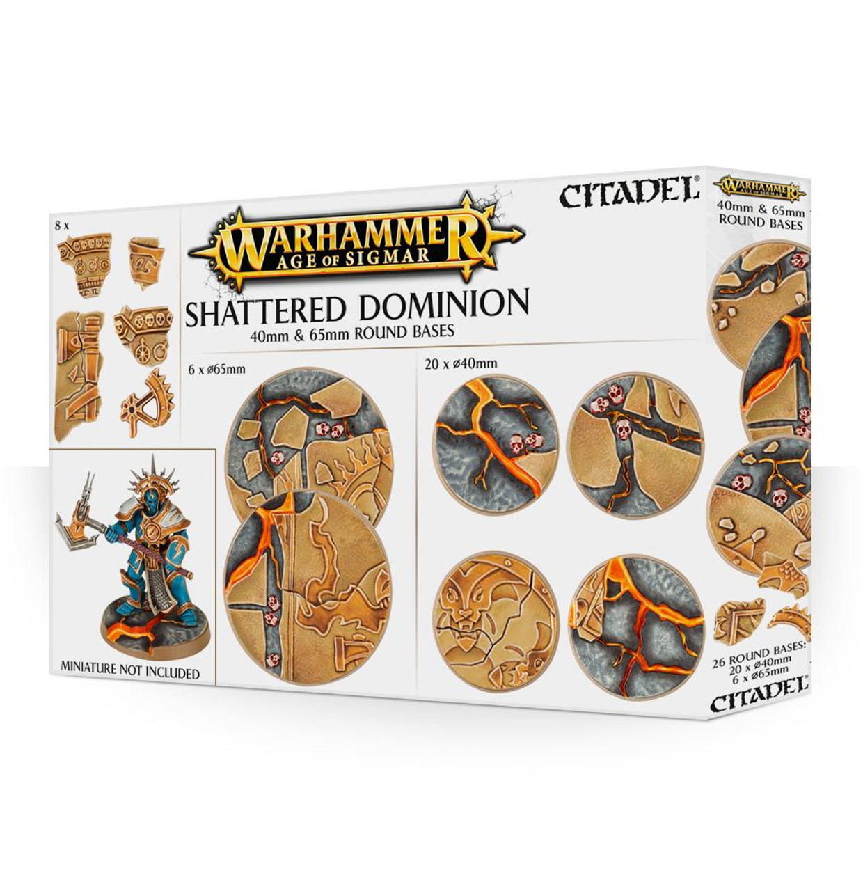 (未使用･未開封品)　WARHAMMER AOS： SHATTERED DOMINION： 25 ＆ 32MM ROUND 0pbj0lf Shattered Dominion 25 & 32mm Round Bases