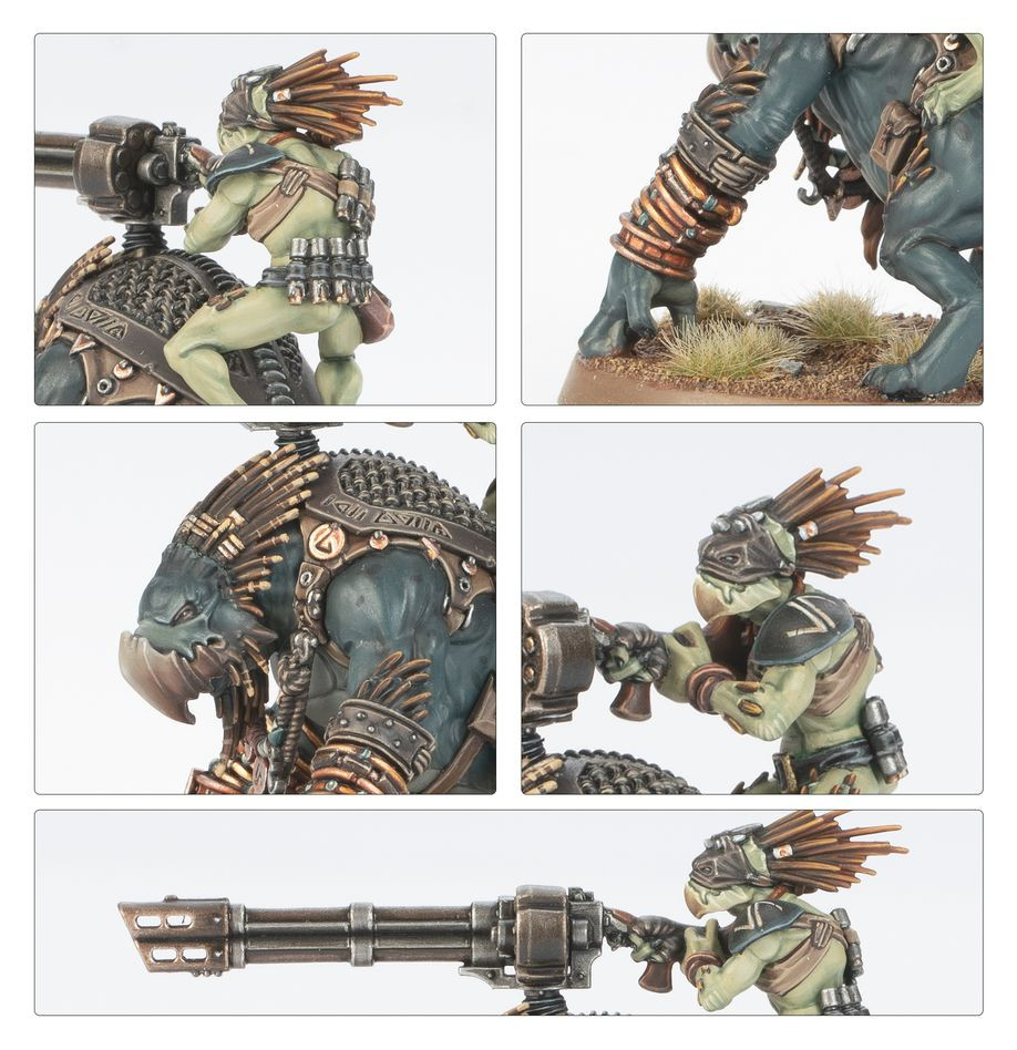 Warhammer Games Workshop 40,000 - T'au Empire: Kroot Hunting Pack - Conjunto del ejército (10ª edición - 2024