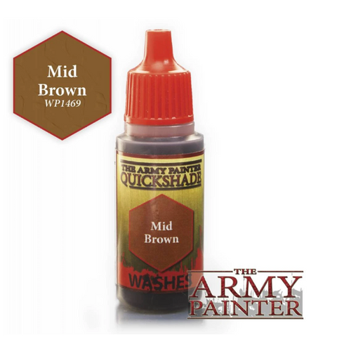 Mid Brown Wash Army Painter 18ml 