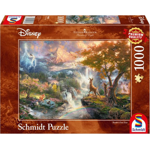 Thomas Kinkade  Disney Bambi 1000