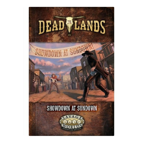 Deadlands The Weird West GM screen/adventure