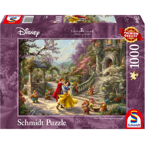 Thomas Kinkade  Disney Snow White 2 1000