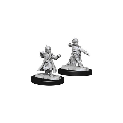 Pathfinder Battles Miniatures: Halfling Monk Male (Pack of 2)