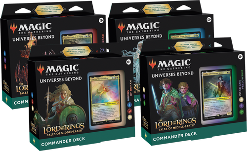 MTG Lord of the Rings Commander Decks