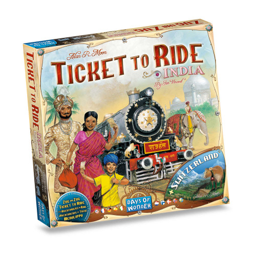 Ticket to Ride Map Collection: India