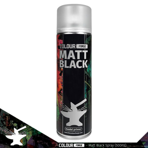 Colour Forge: Matt Black Spray