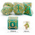 Huge Green Castle Dice Set - 25mm
