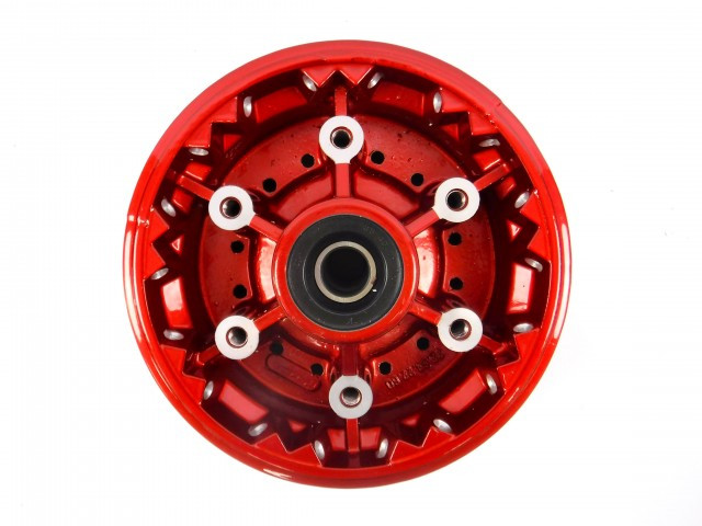 Hub rear wheel v7 racer /red