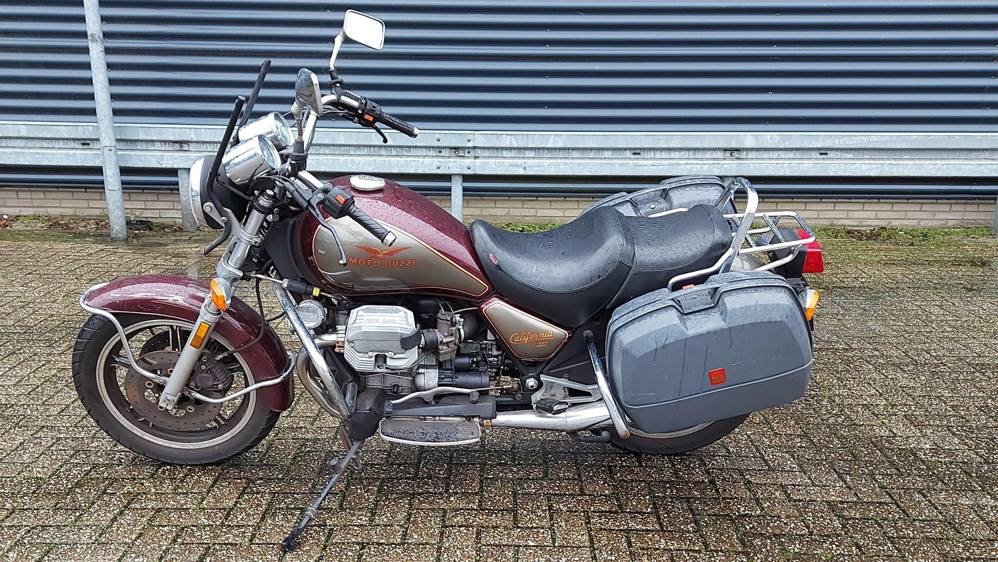 In Onderdelen: Moto Guzzi California 3 1990 60.000Km