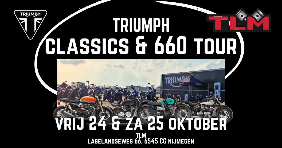 TLM’S Triumph Testdagen 03/2026