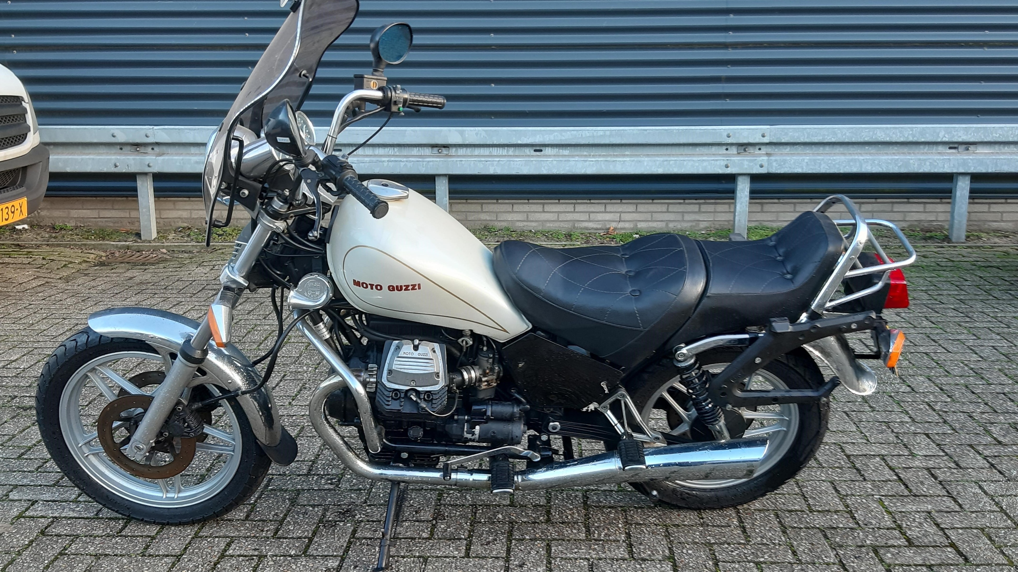 In Onderdelen: Moto Guzzi V65 Florida 1990 48.491Km In Onderdelen: Moto Guzzi V65 Florida 1990 48.491Km