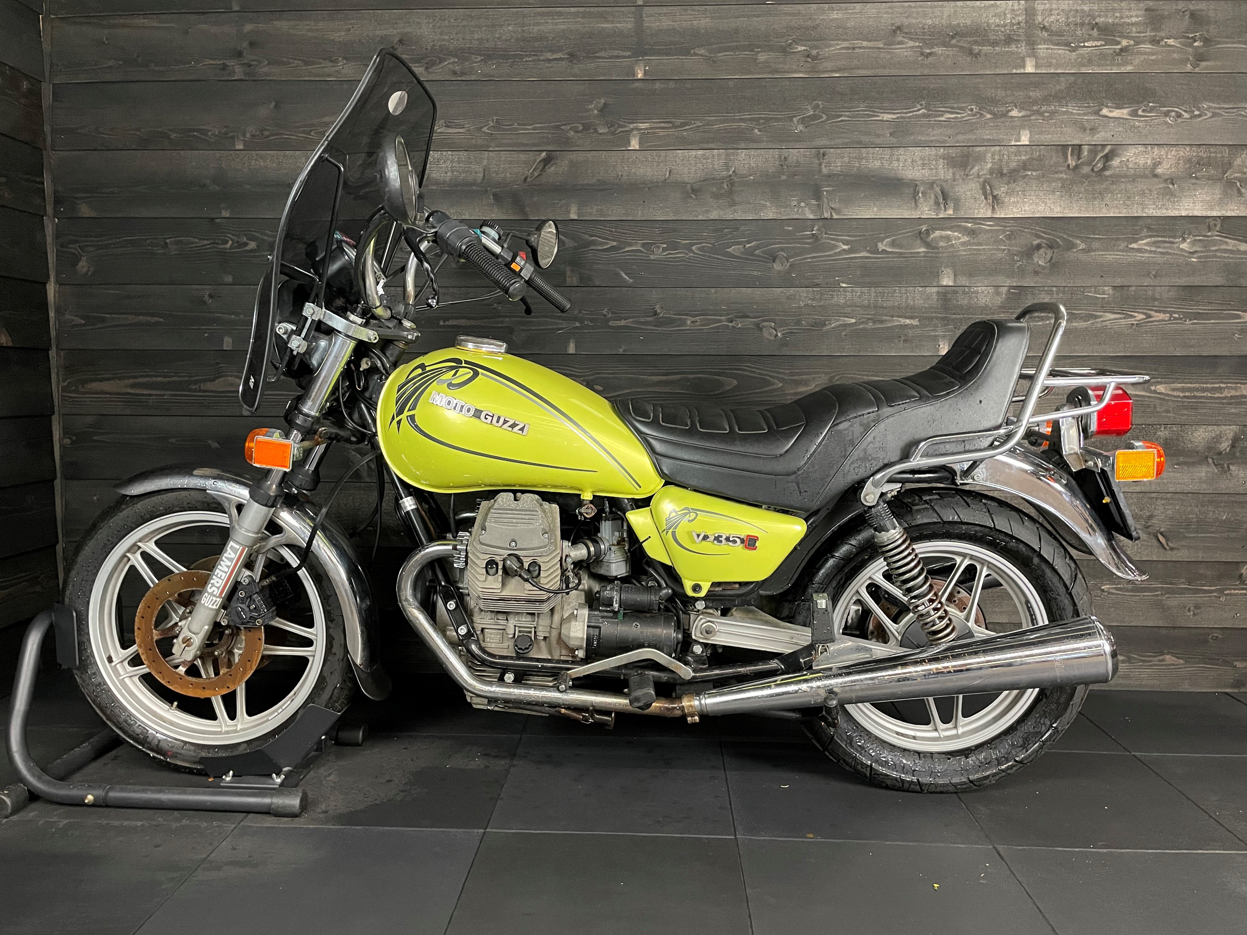 In Onderdelen: Moto Guzzi V35 Custom 1985 32.824Km