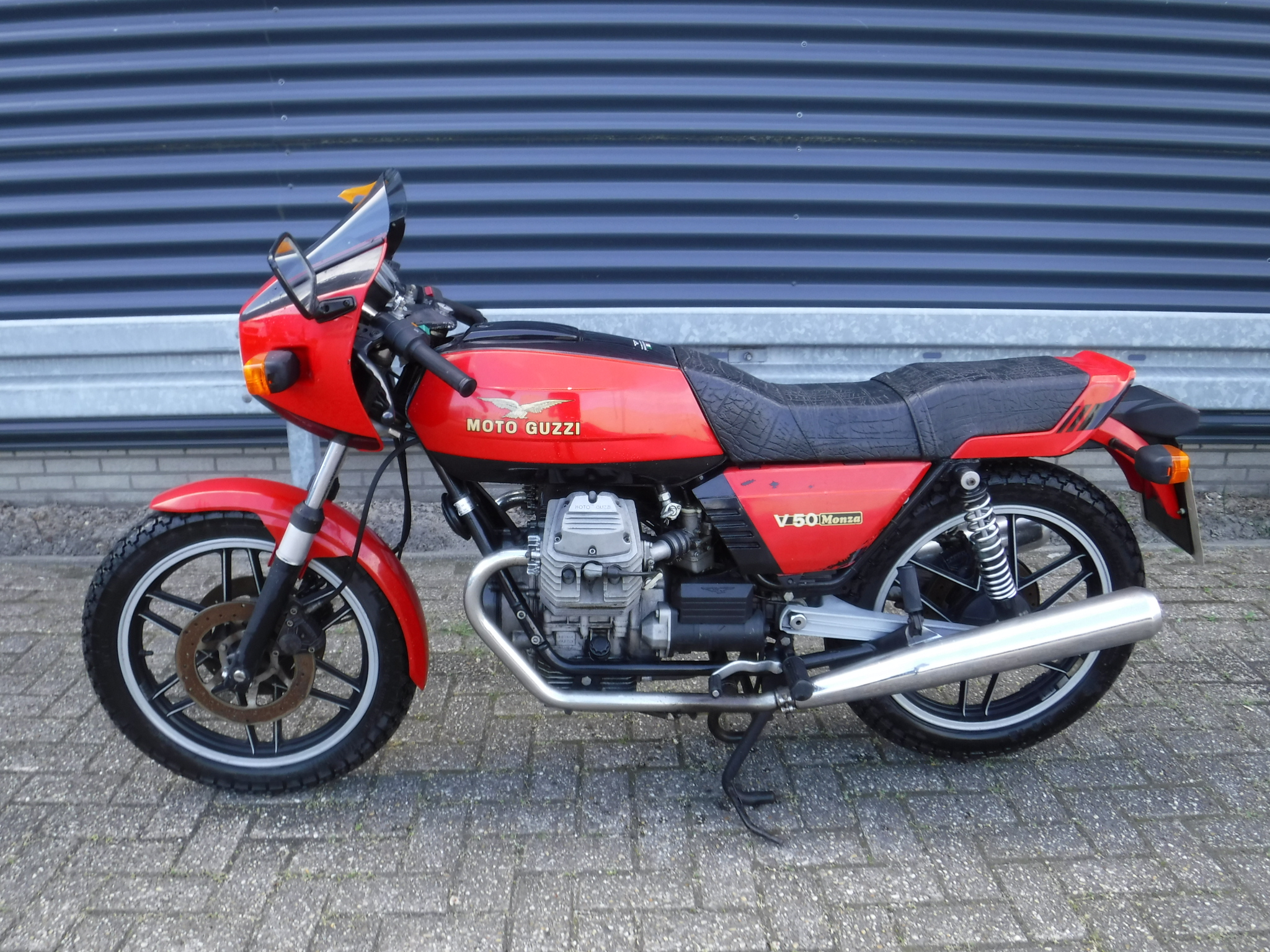 In Onderdelen: Moto Guzzi V50 Monza 1981 106.800Km In Onderdelen: Moto Guzzi V50 Monza 1981 106.800Km