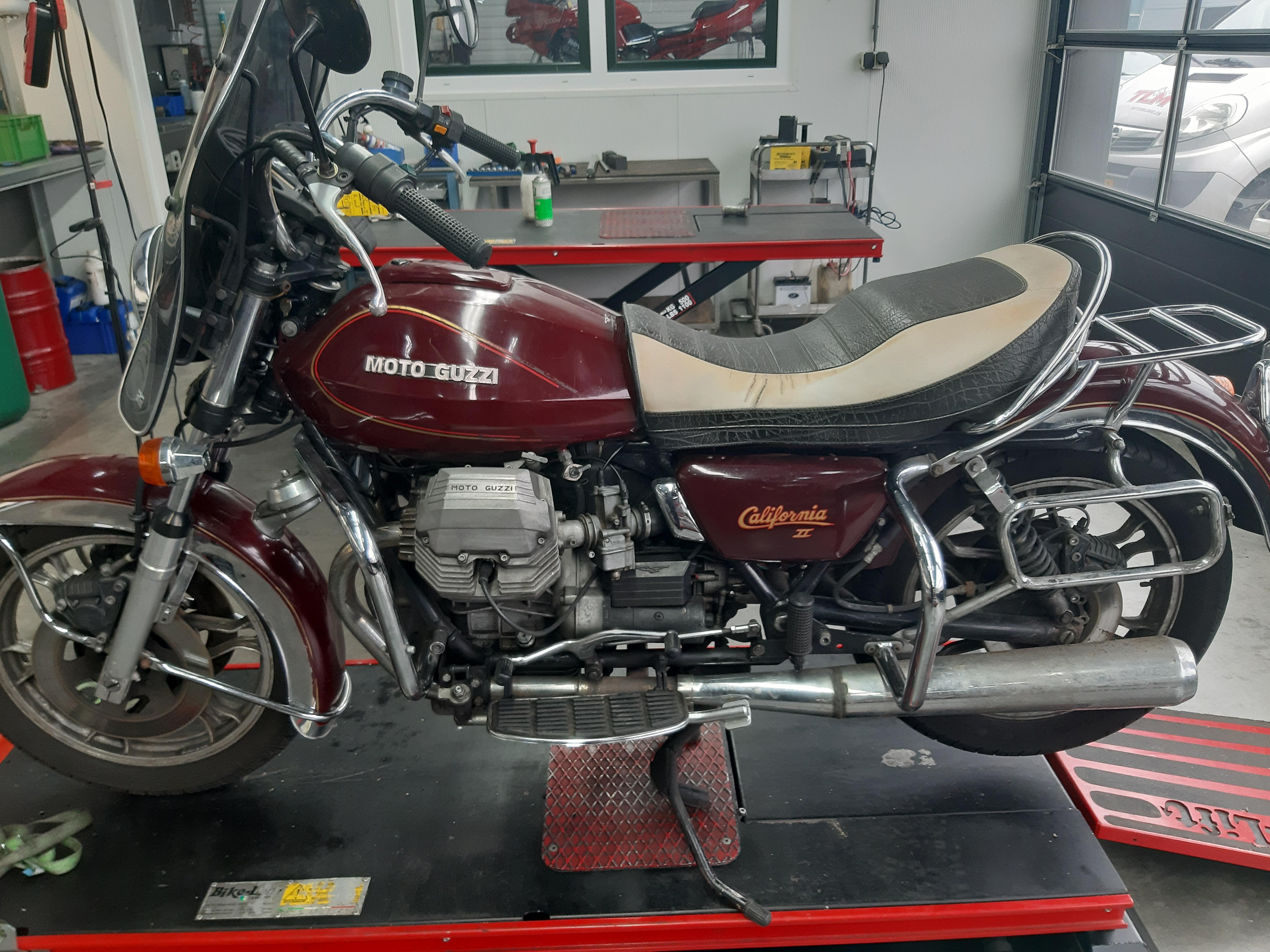 In Onderdelen: Moto Guzzi California 2 1984 92.630Km
