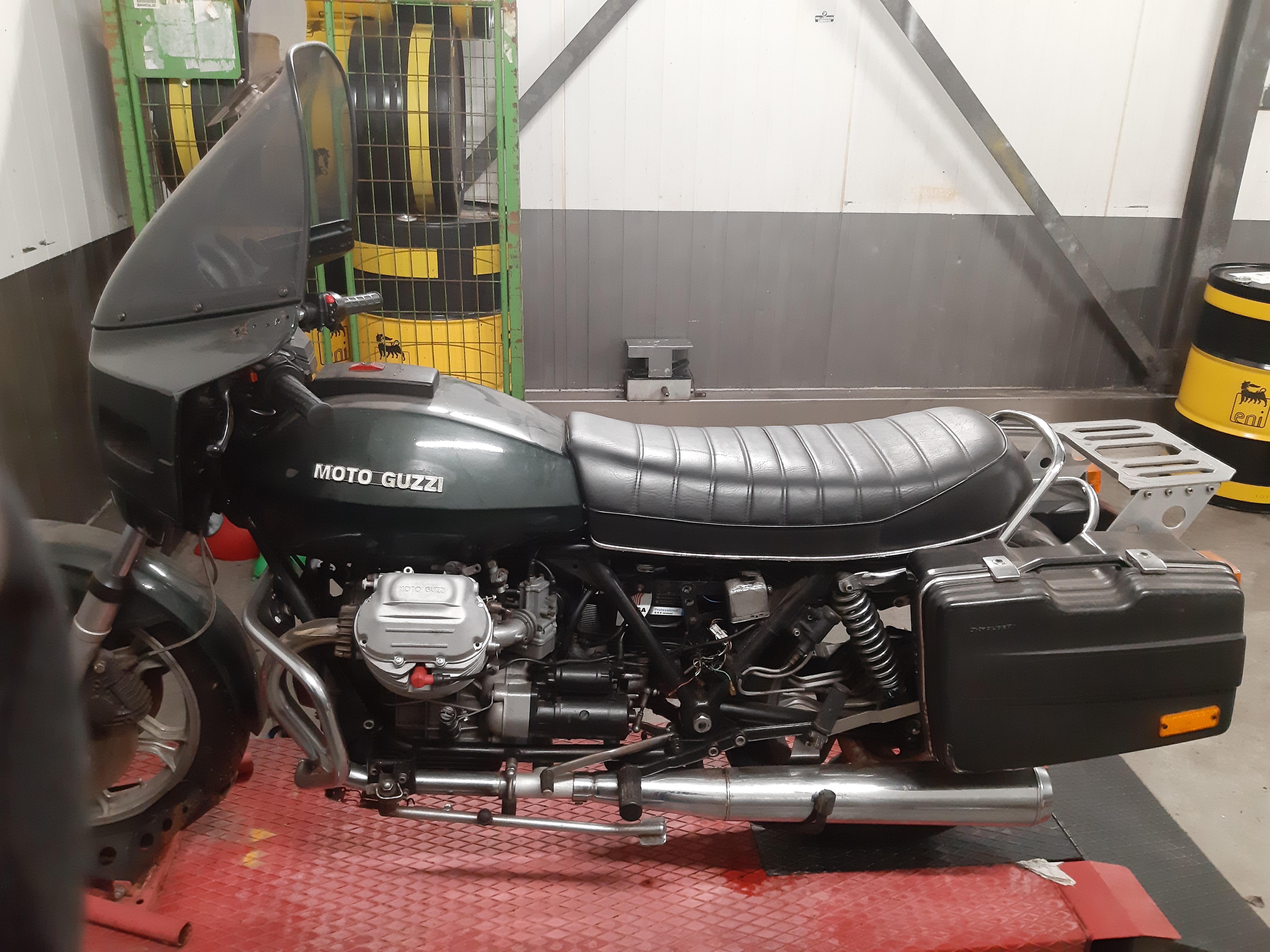 In Onderdelen: Moto Guzzi SP 1000 1979 173.726Km