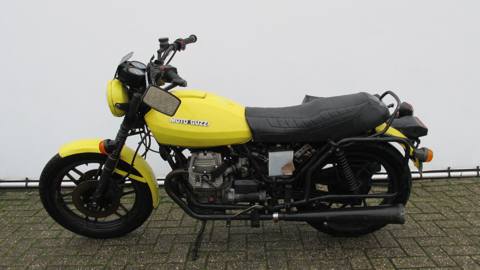 In Onderdelen: Moto Guzzi V50 Nato 1983 36.382Km