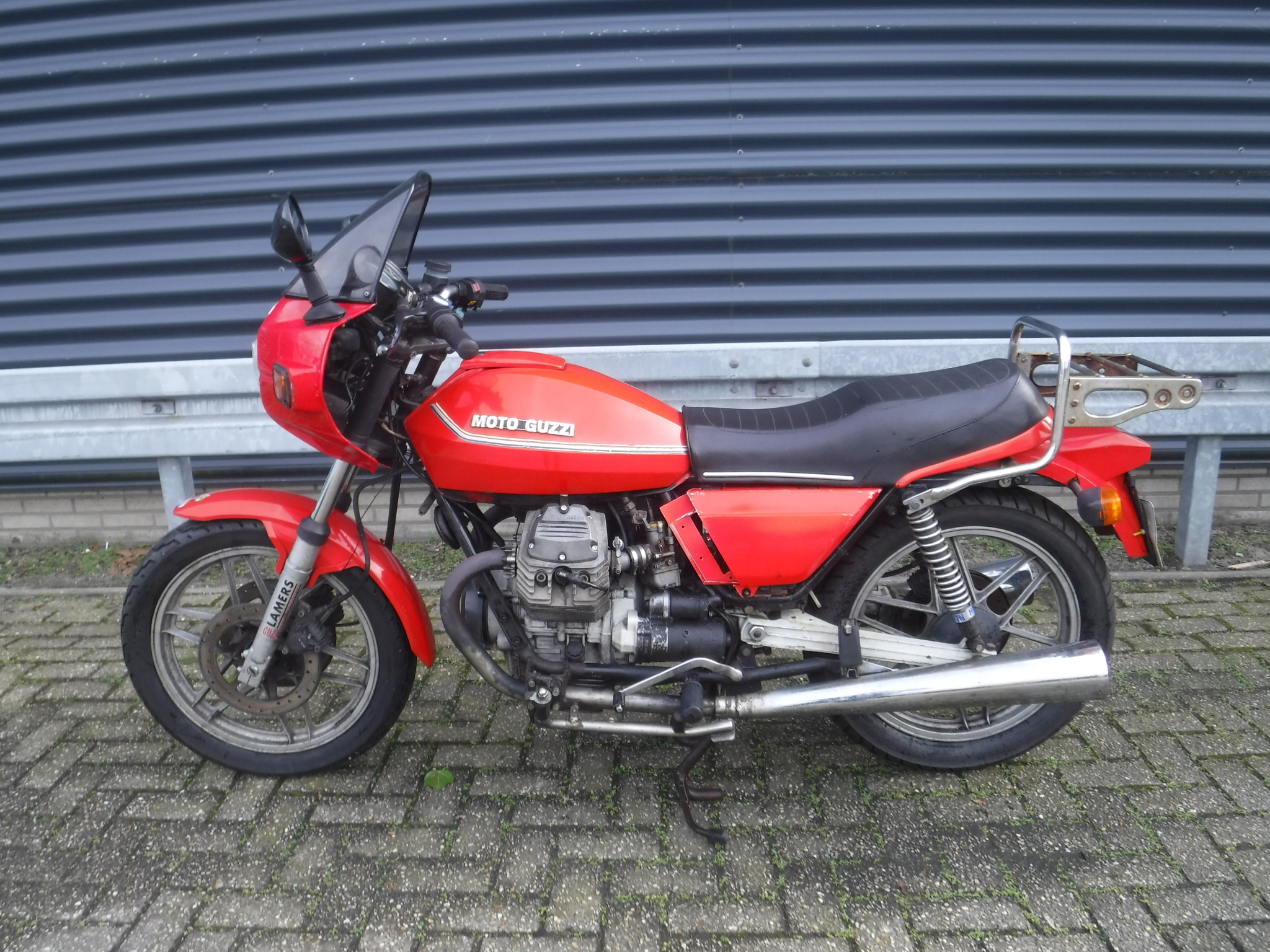 In Onderdelen: Moto Guzzi V65 SP 1984 54.617Km