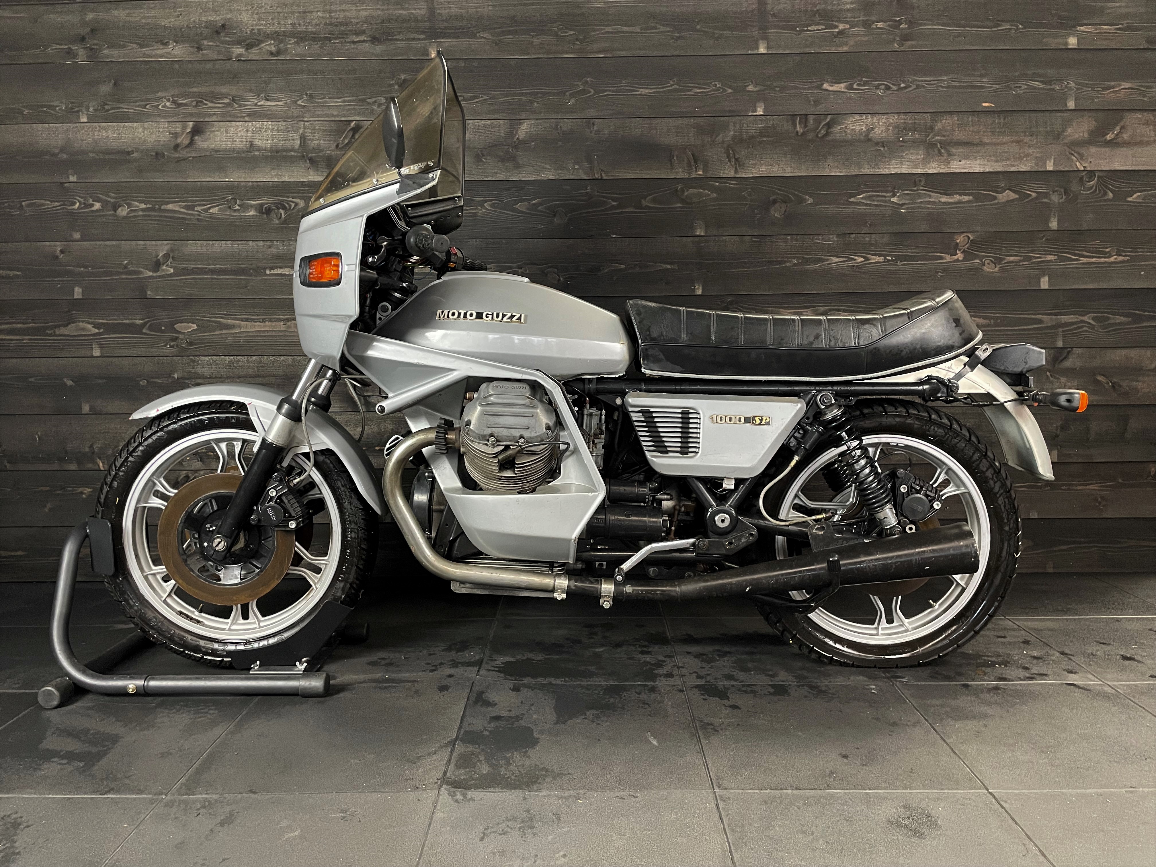 In Onderdelen: Moto Guzzi 1000 SP 1981 55.000Km