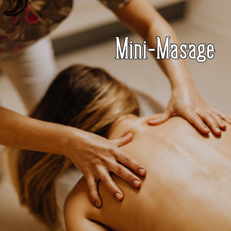 Service: 25 Minute Mini Massage Gift Certificate