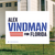 Alex Vindman - White Colorway (24" x 18" Coroplast Yard Sign)