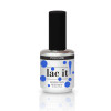 A creamy, mid-toned cobalt blue.