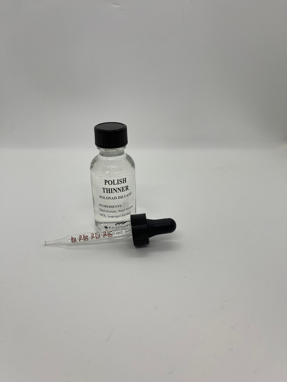 Polish Thinner 1 oz With Dropper Nail Depot