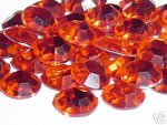 Rhinestones - Burnt Orange Pack of 100
