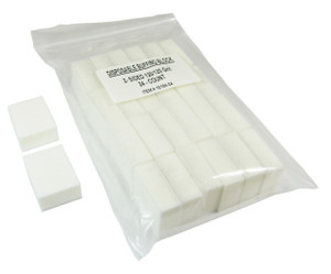 Disposable Mini White Blocks 24 Pack