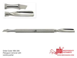 Cuticle Pusher w/ Pterygium Remover