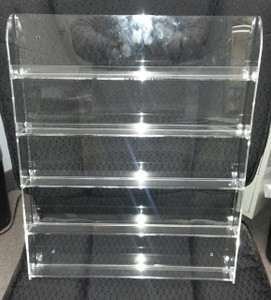 Polish Wall Display Rack - Holds 60 bottles