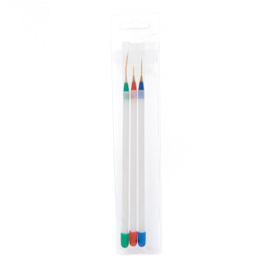 Nail Art Brush Set of 3
