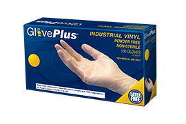 Vinyl Gloves Large - Powder Free