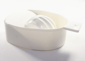 Manicure Bowl White Acetone Proof