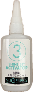 NUGENESIS #3 SHINE SET ACTIVATOR REFILL 2oz