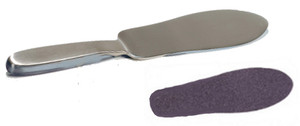 Stainless Pedicure File with 20 Papers