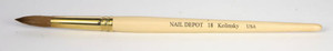 #18 Round Kolinsky Acrylic Brush