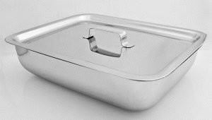 Instruments Sterilizing Tray with Basket 10"x6"x2"