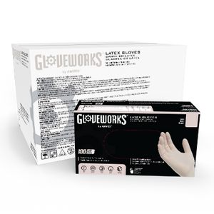 Latex Gloves Medium - Powdered