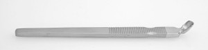Angled Cuticle Pusher Flat Handle 