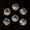 Rhinestones - Irridescent Pack of 100