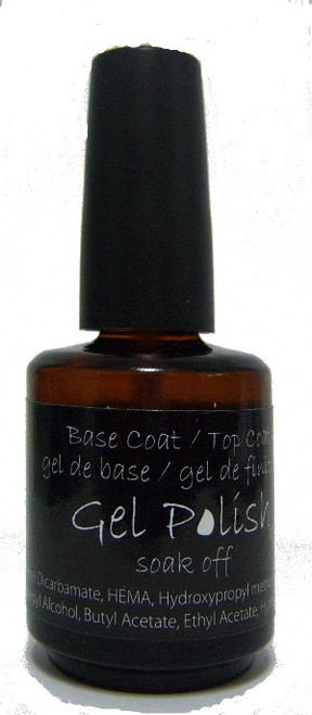Gel Polish - Top/Base Coat 1/2 oz