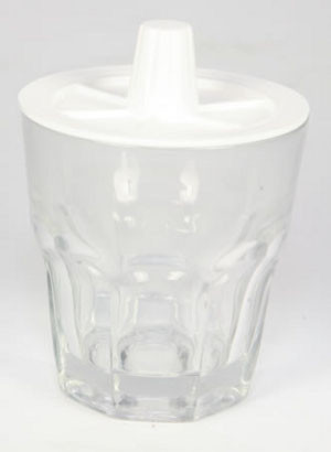 Glass Sterilizing Jar Small