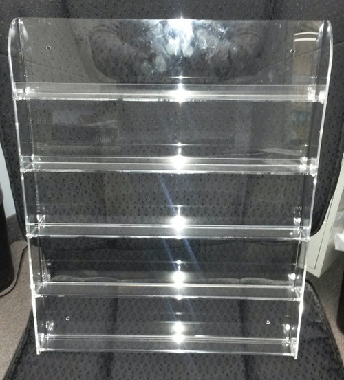 Polish Wall Display Rack - Holds 60 bottles