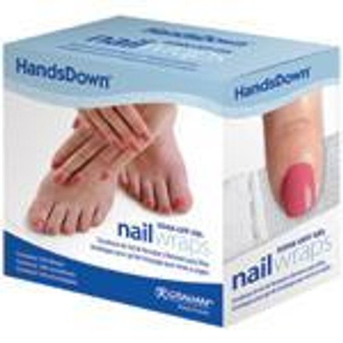 HandsDown Soak off Gel Nail Wraps - Box of 100