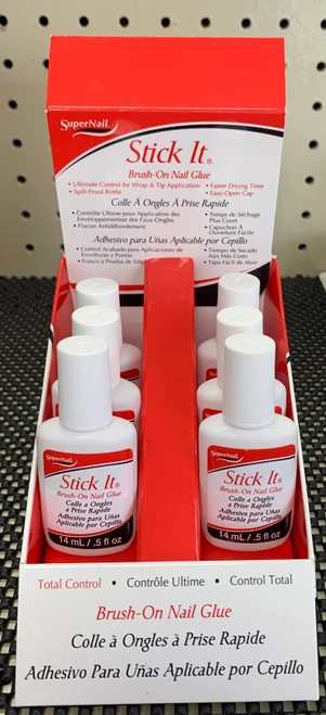 Stick it Brush-on Nail Glue
SuperNail