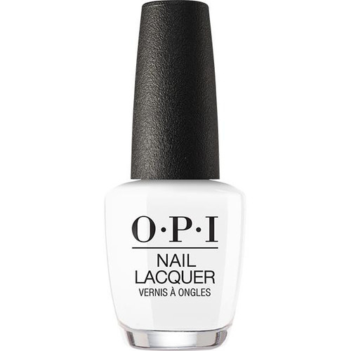 Fresh, crisp white gel nail polish, perfect for French-look tips.